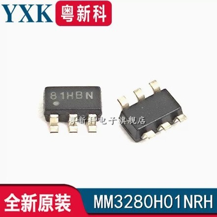 全新原装 MM3280H01NRH 丝印81H44 封装SOT23-6 单节锂电池IC