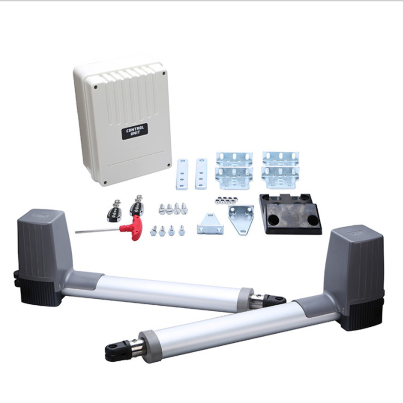 300KG别墅电动开门机直臂掩门机平开门电机防水电动遥控摆臂机