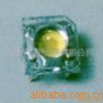 供应LED大功率食人鱼暖白光0.5W4芯发光二极管