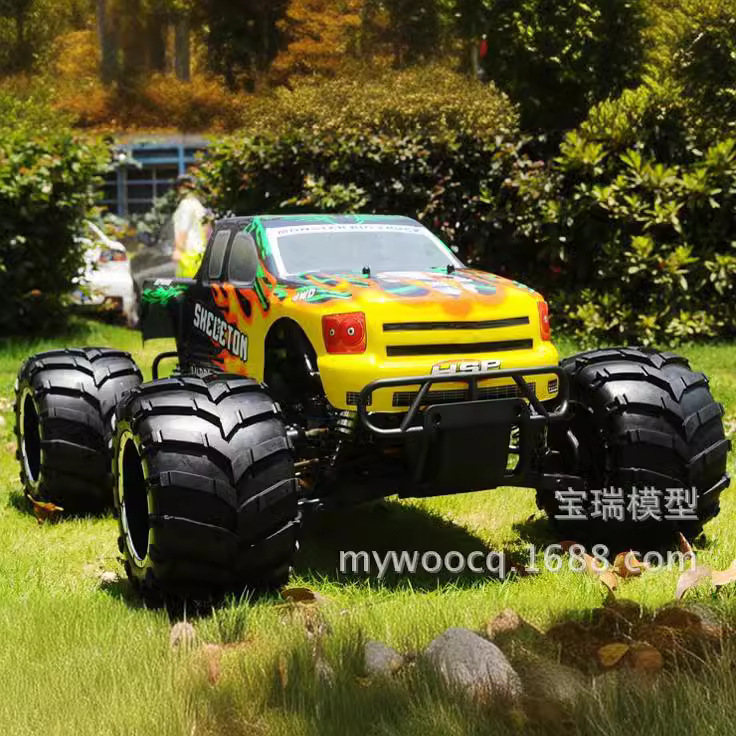 HSP unlimited 1/5 94050 fuel four-drive off-road vehicle gasoline remote control trolley cc engine