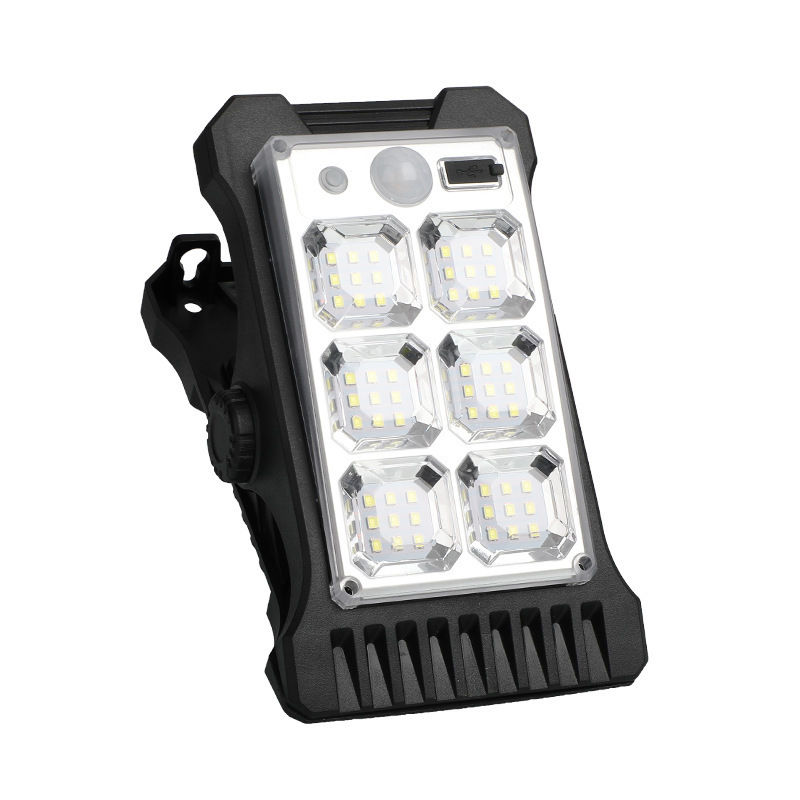 YD-19A 태양광 클립 램프 [18650 배터리/1200mAh]