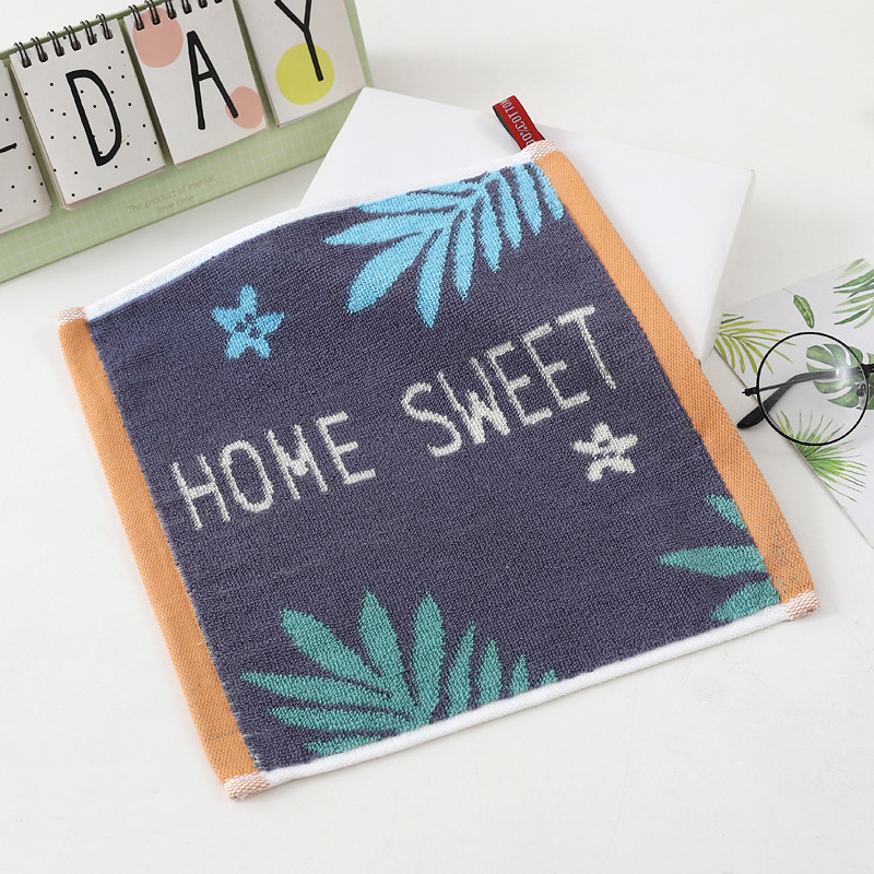 Pure Cotton Small Towel for Children, Household Baby Soft Absorbent Square Towel, Handkerchief, Baby Girl Drool Towel Wholesale