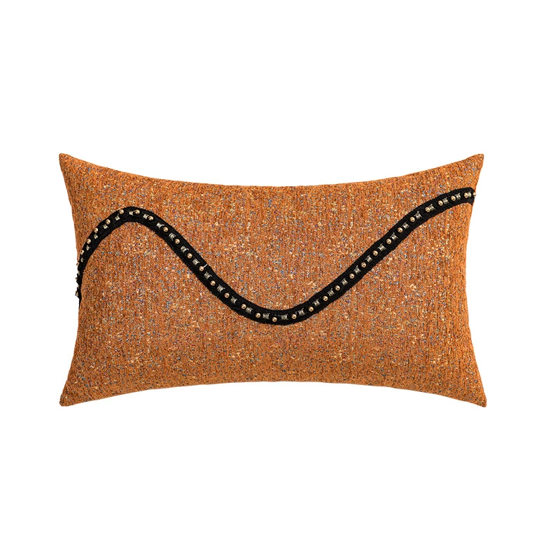 Modern and minimalistic sofa, pillow, pillowcase for bed