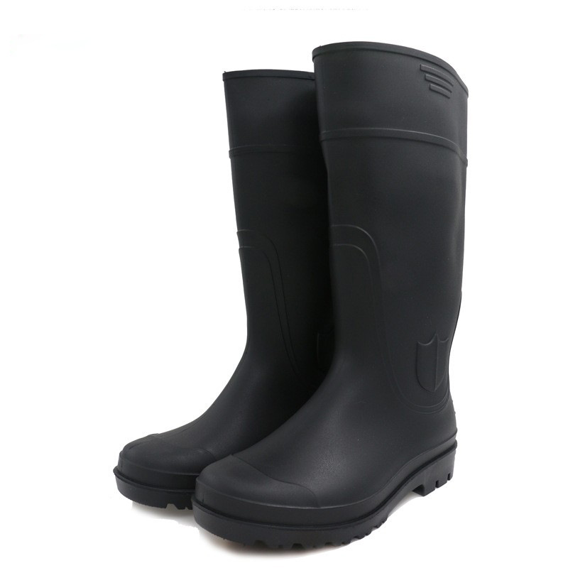 PVC雨靴高筒防砸防刺穿水鞋劳保鞋批发防水户外工地单码10双起批