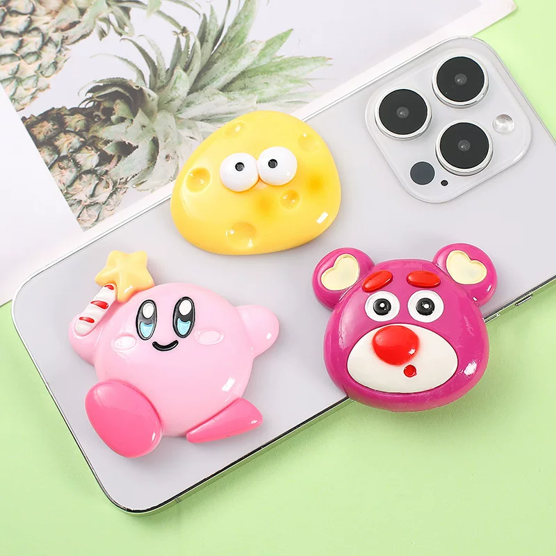 Cartoon strawberry with accessories, phone case, storage box, handmade