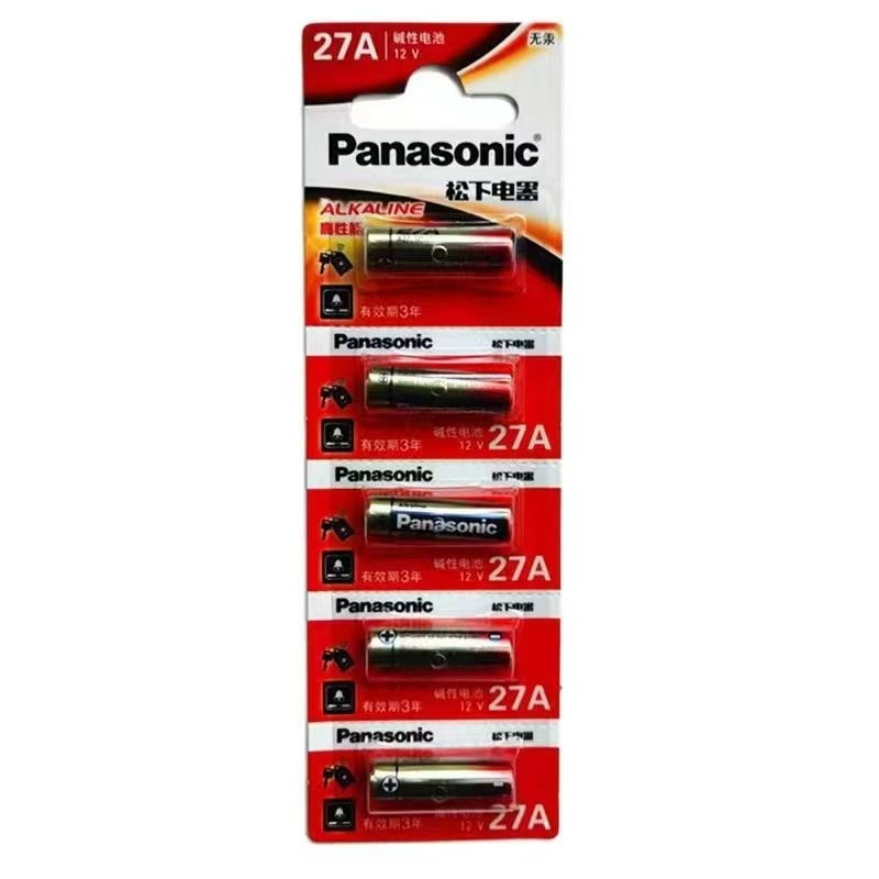 Genuine батарея Panasonic, штора, 12В, 23A, 27A, пульт дистанционного управления, противоугонная