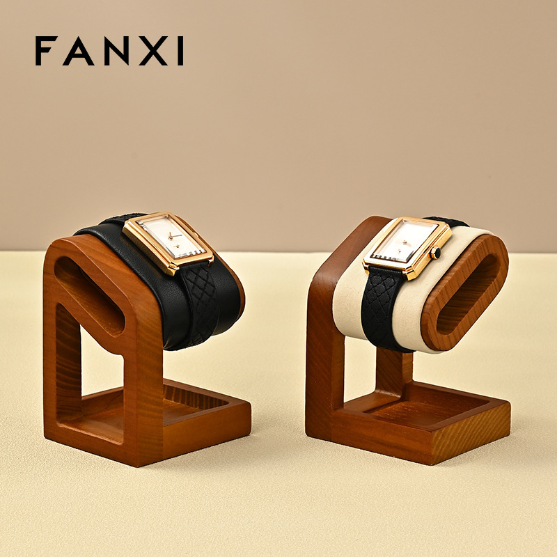 Fanxi FANXI プレミアム腕時計ディスプレイスタンド無垢材時計カウンターウィンドウ時計ディスプレイ時計ディスプレイ小道具|undefined