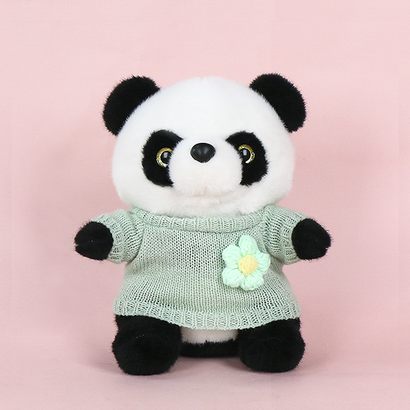 25cm Huanhuan green floral sweater