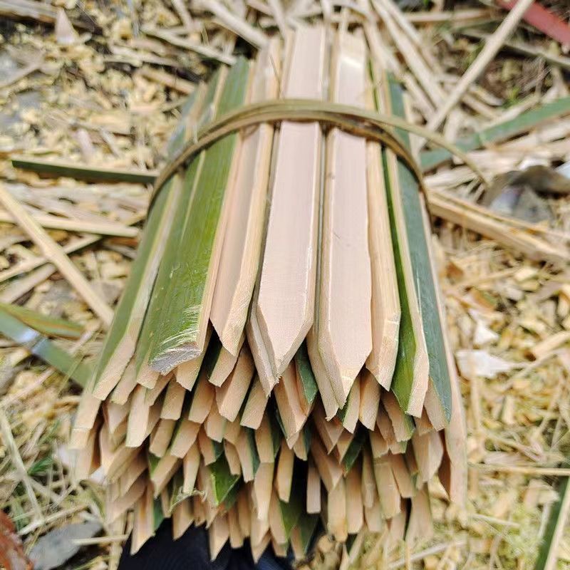 Sitio de construcción de loft pile de hoja de bambú medición de hoja de bambú de hoja de bambú image 1