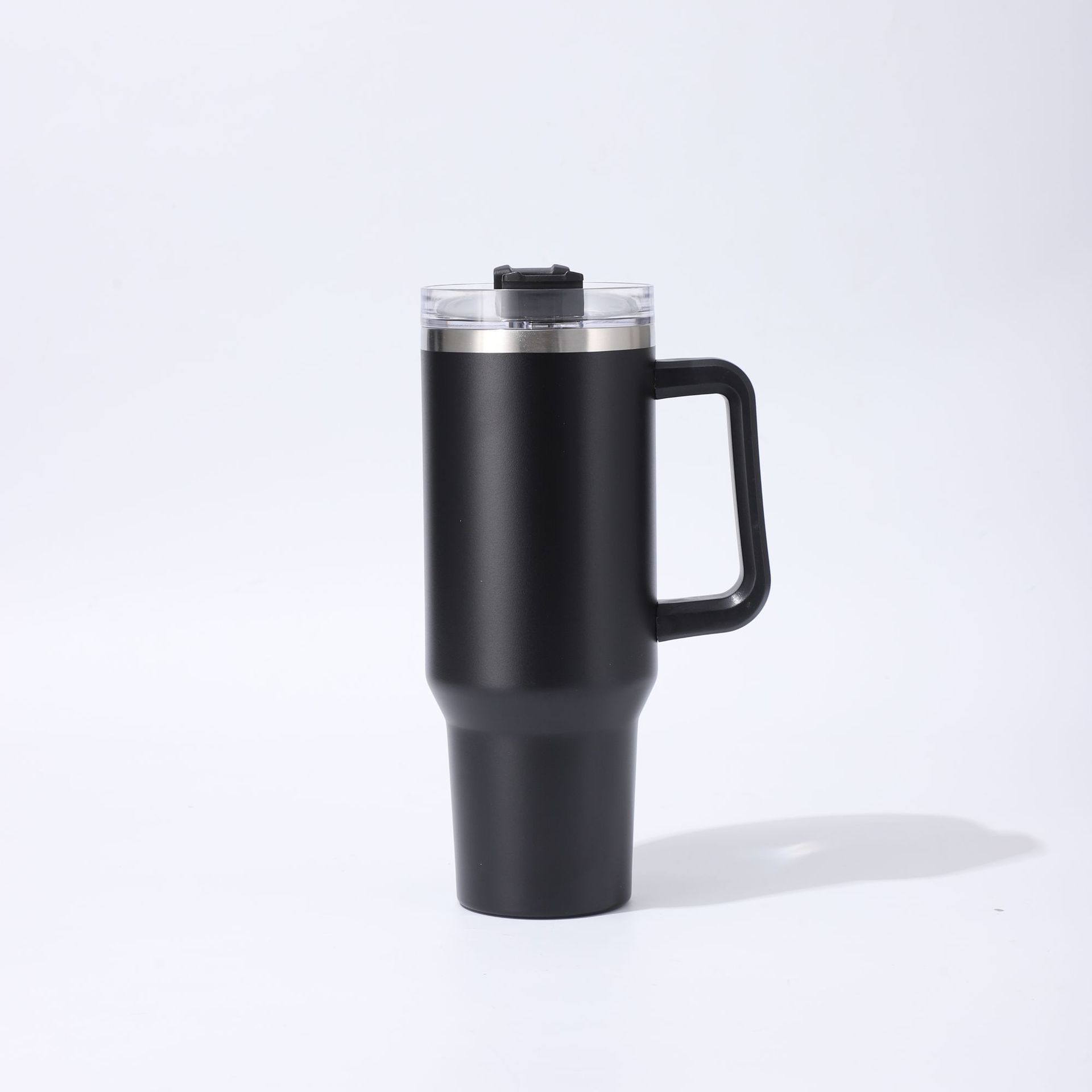 Isolierte Trinkflasche Mit Henkel Und Strohhalm Für Unterwegs_voghion.com