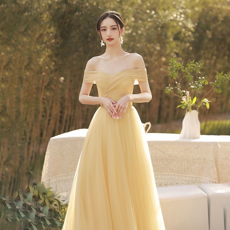 フォレストスタイルブライズメイドドレス 2024 新秋妖精気質結婚式姉妹グループドレススカート女性卒業ニッチハイエンド|undefined