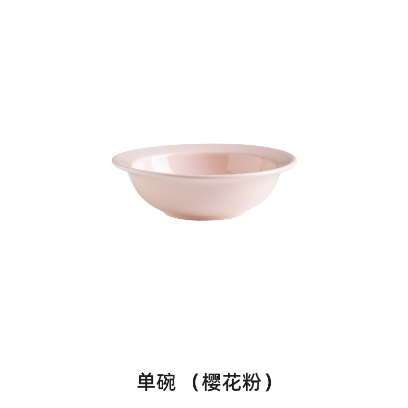 En stock al por mayor de cerámica merienda fruta yogur cereal helado tazón ensalada postre tazón salón Mesa café entrada almacenamiento