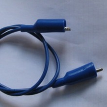 厂家直供 小鳄鱼夹 带线双头测试夹 电频夹