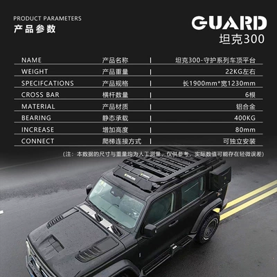 Roof rack: Ladder Mecha Schoolbag Side