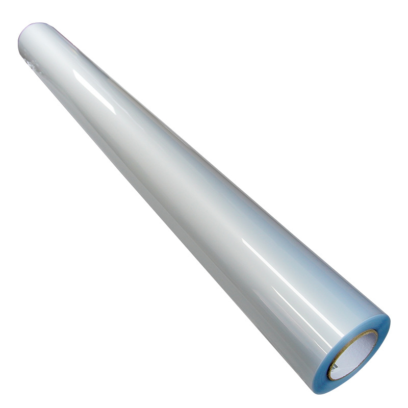PVC película de enmarcado en frío alta viscosidad película de protección a prueba de arañazos impermeable a prueba de agua UV transparente película de publicidad al por mayor