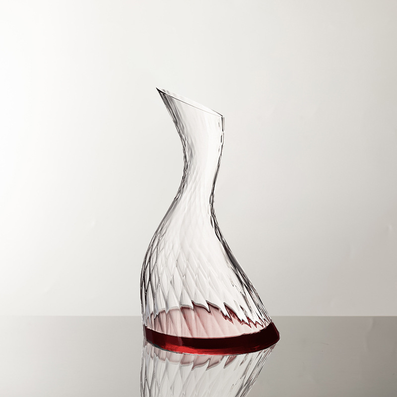Creativo vino tinto decanter cascada cascada de lujo de alto grado cisne rápido decanter dispensador de vino utensilios