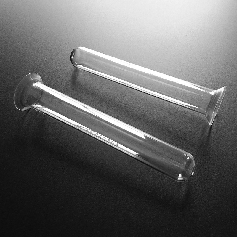 厂家制定喇叭口玻璃试管 18（28）x120水培试管 化学实验玻璃试管