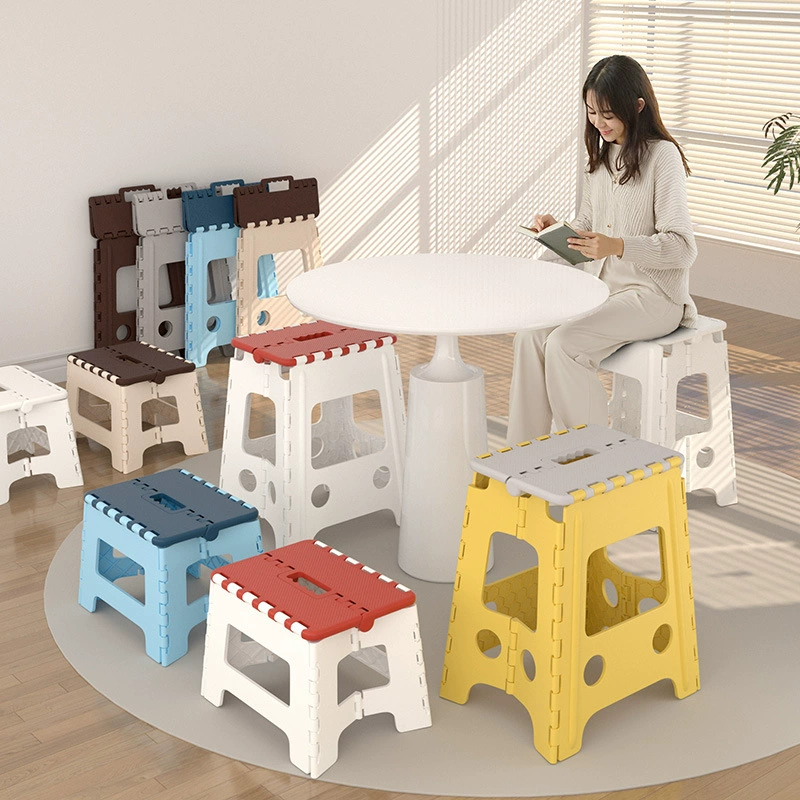 Бесплатная доставка складная скамейка утолщенная пластиковая складная скамья на открытом воздухе портативная табуретка для взрослых стулья в очереди за маза