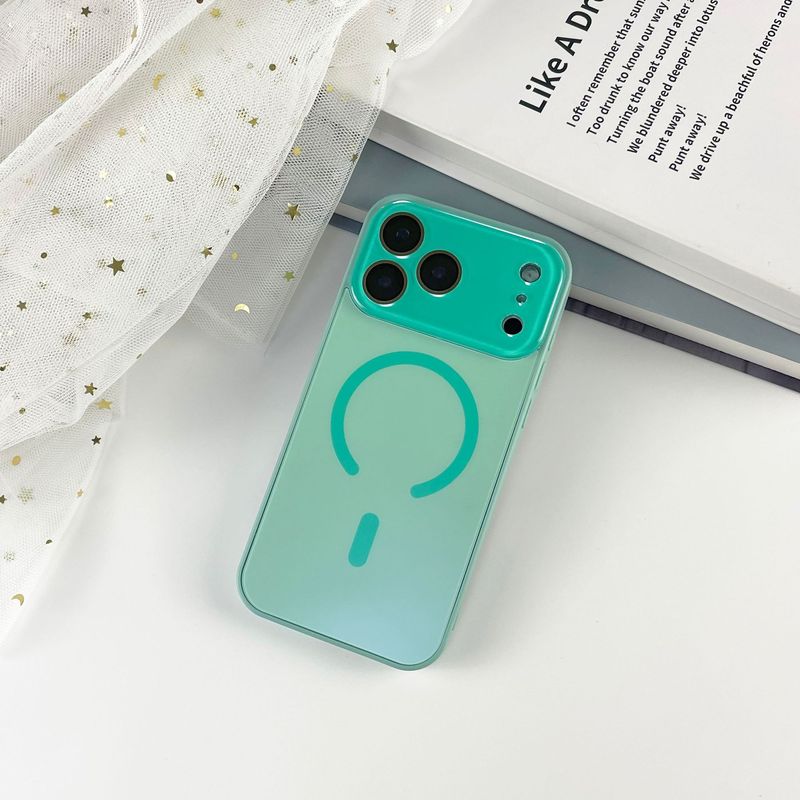 AG磨砂大视窗C形宽磁吸适用iPhone17promax手机壳苹果16Pro保护套|undefined