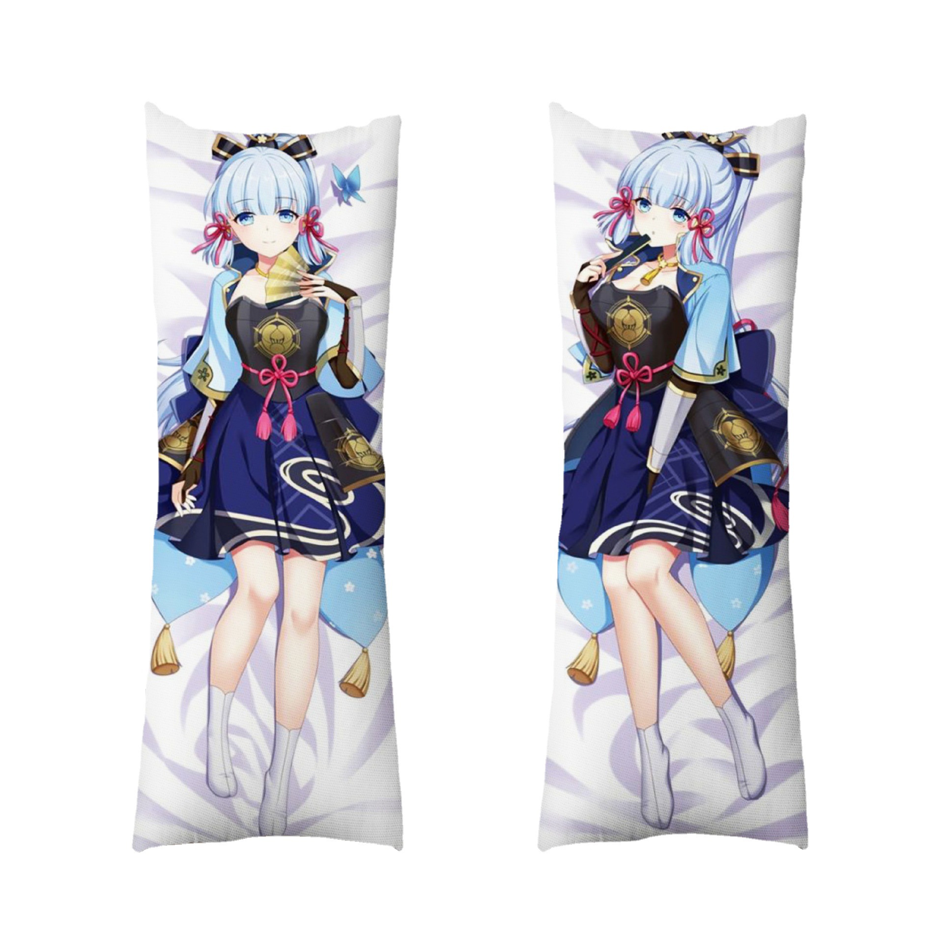 Funda de Almohada Genshin Impact - Diseño Anime de Ganyu, Keqing, Hu Tao