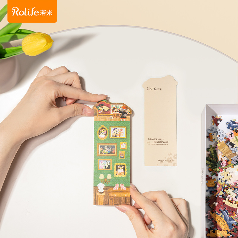 Rollife Ruo Lai Mil piezas de juguetes de rompecabezas 1000 piezas de miles de piezas de juguetes hechos a mano para niños planos para adultos