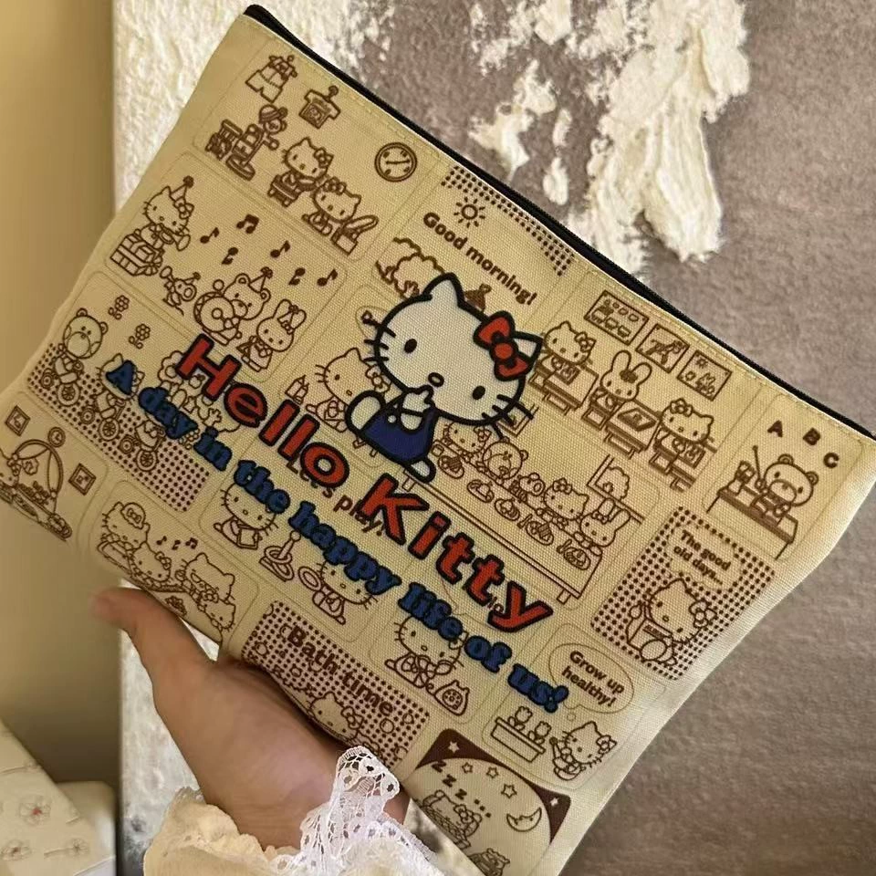 Hello Kitty мини-клатч-органайзер высокого качества, косметичка на выход, бренд , цвет Hello Kitty