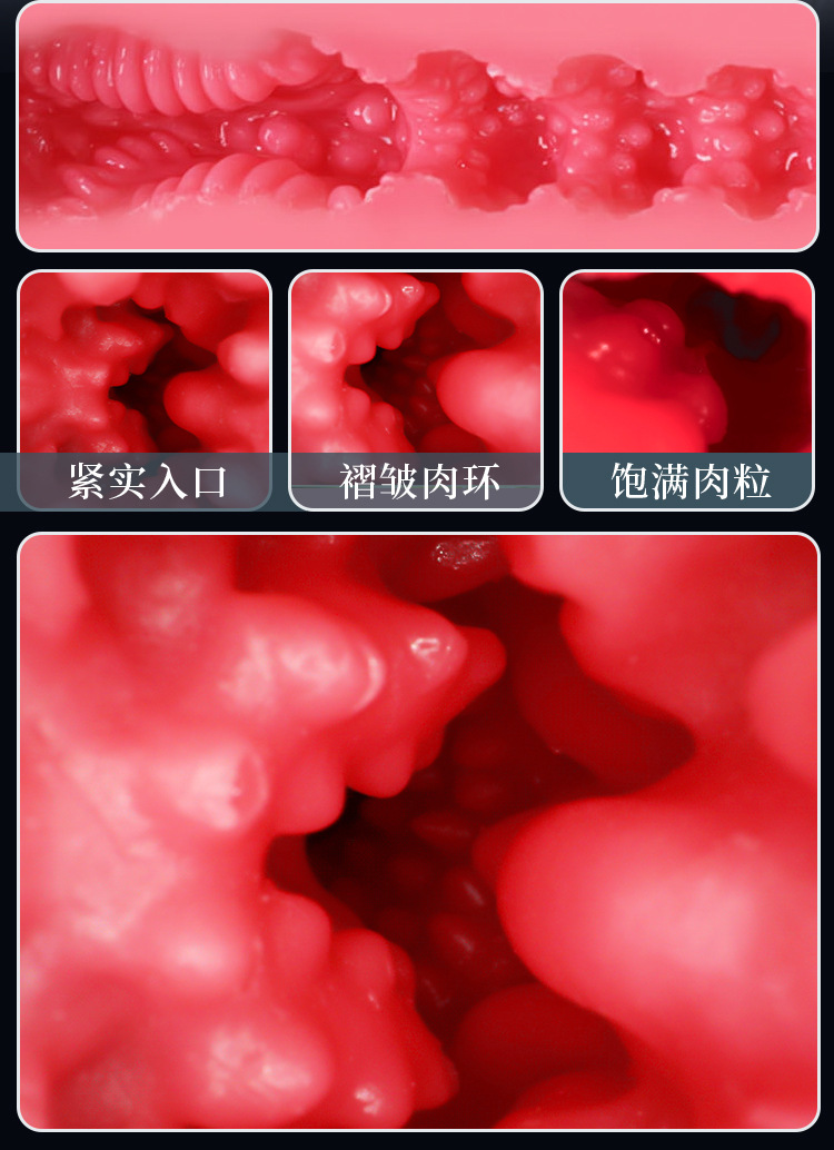 Jiuai Men’s Masturbation Cup Half-Body Doll TPE Vibrating App-Controlled Warming — detail image 23