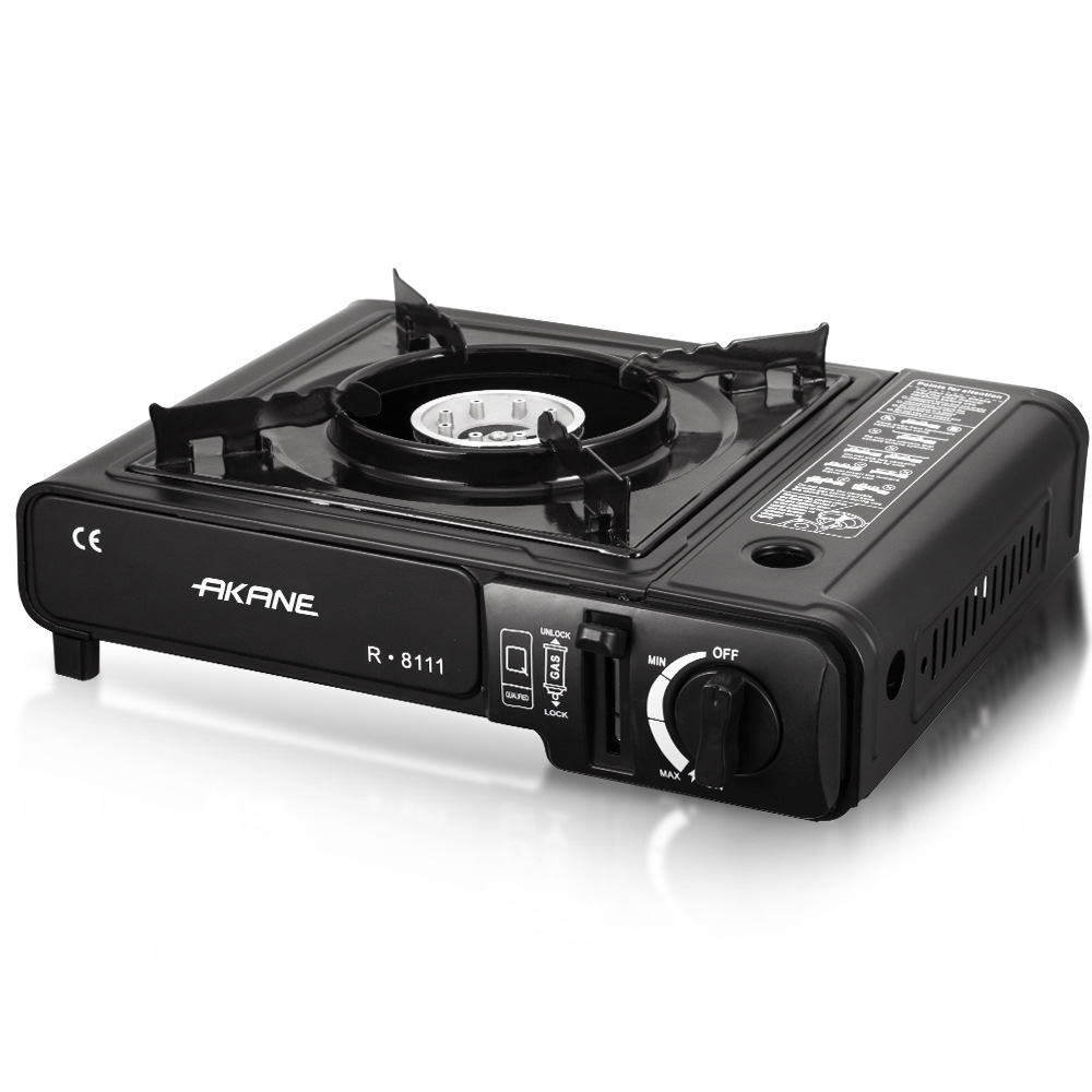 AKANE煤气灶单灶家用天然气台式熄火保护玻璃旋火猛天然气灶