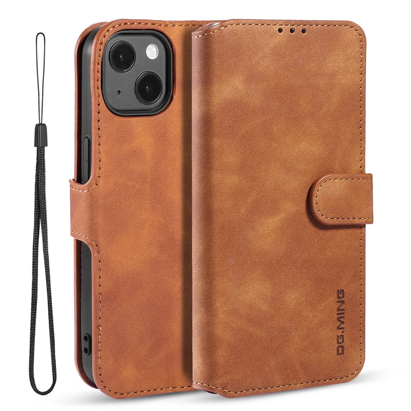 For iPhone13 Flip Leather Phone Case Apple iPhone13 mini Card Wallet Protective Leather Case