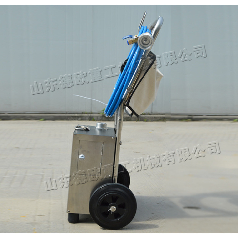 小型管道清洗机 手推式下水管道清理设备 电动不锈钢管清洗设备