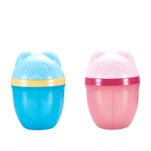 Three-layer portable milk powder box, three-layer milk powder compartment newborn milk powder storage box, three-compartment rotating milk powder box