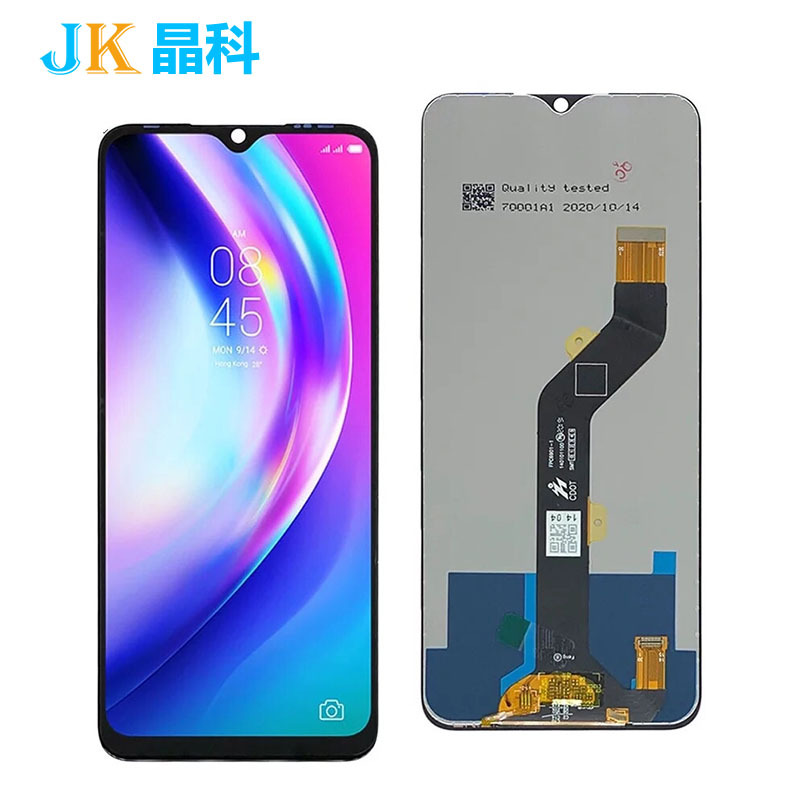 Jingke es adecuado para transmisión de voz TECNO Povoir4 MONTAJE DE PANTALLA LC7 pantalla LCD Pantalla de Cristal pantalla interna y externa