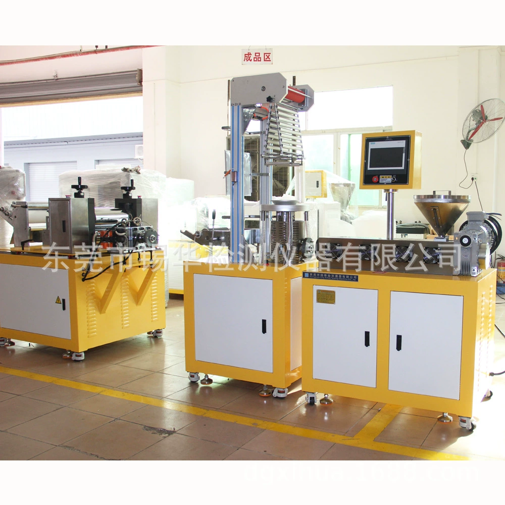 XH-430B Эксперимент с мастербатчем для выдувной пленки PE для изучения дисперсии с помощью экспериментальной машины для выдувной пленки с коэффициентом выдува пластика