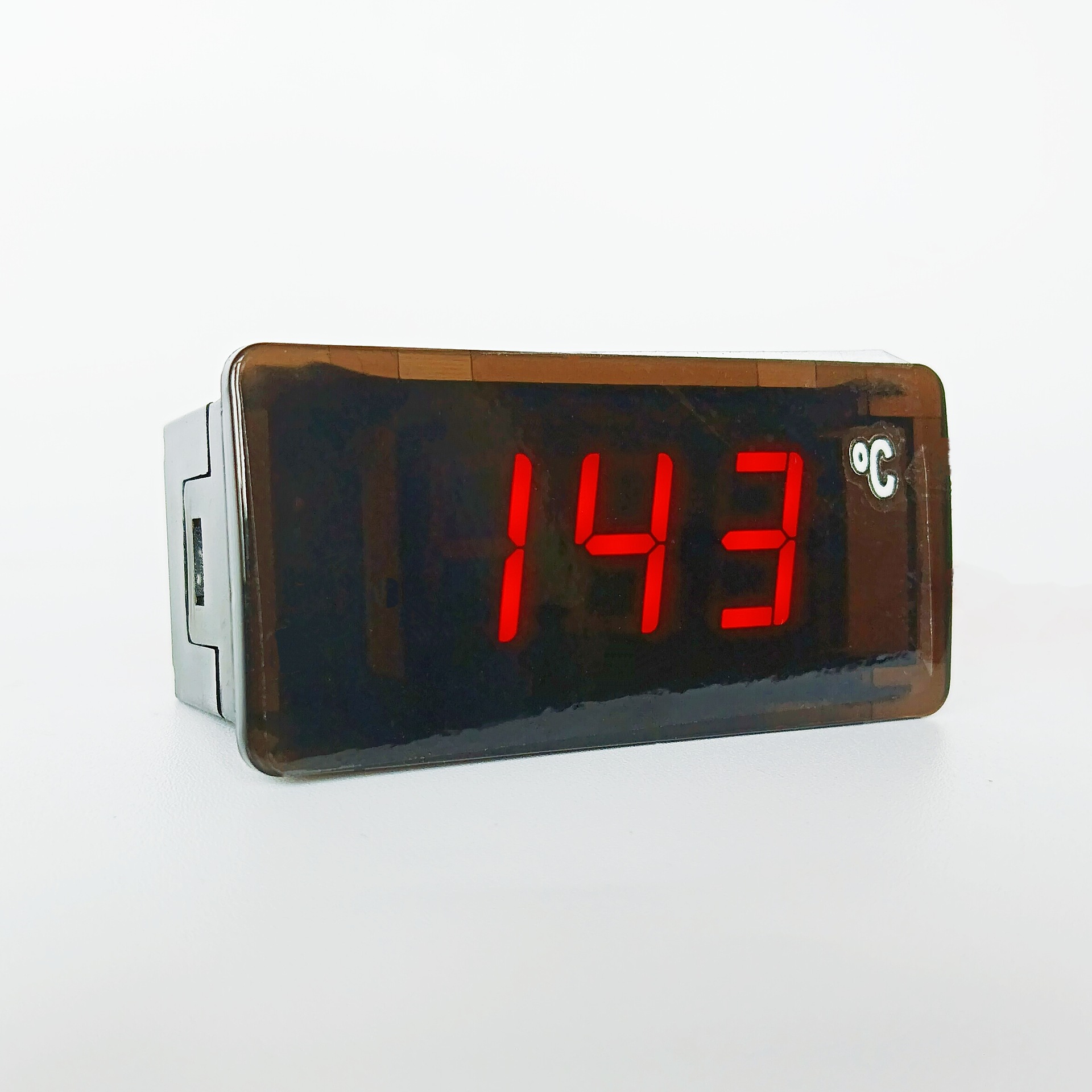 嵌入式室内家用温度计显示器冰箱冷柜电子数显温度表TPM-910