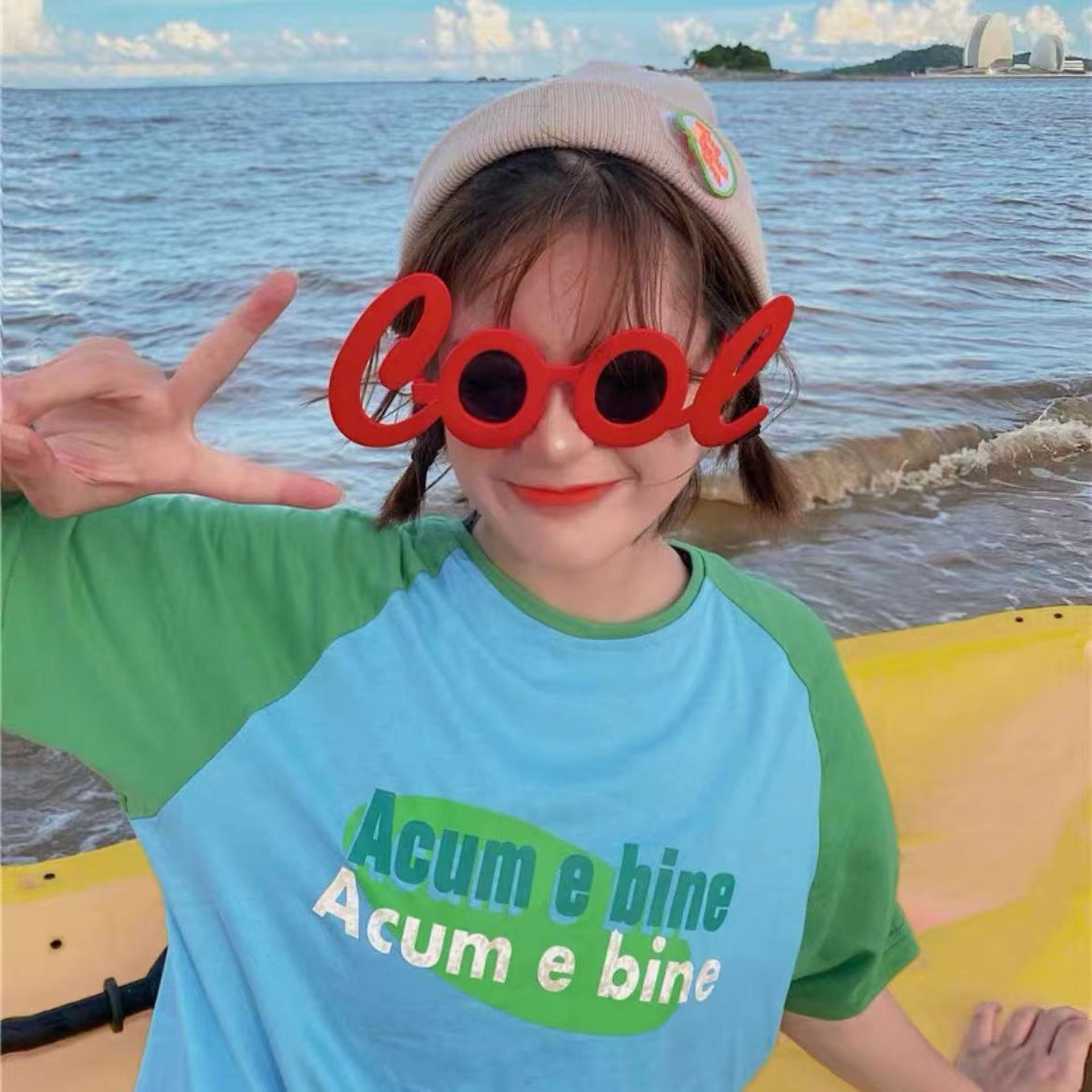 Gafas de vidrio de vino de verano Estilo Hawaiano fiesta playa Copa bola gafas fiesta forma divertida image 14