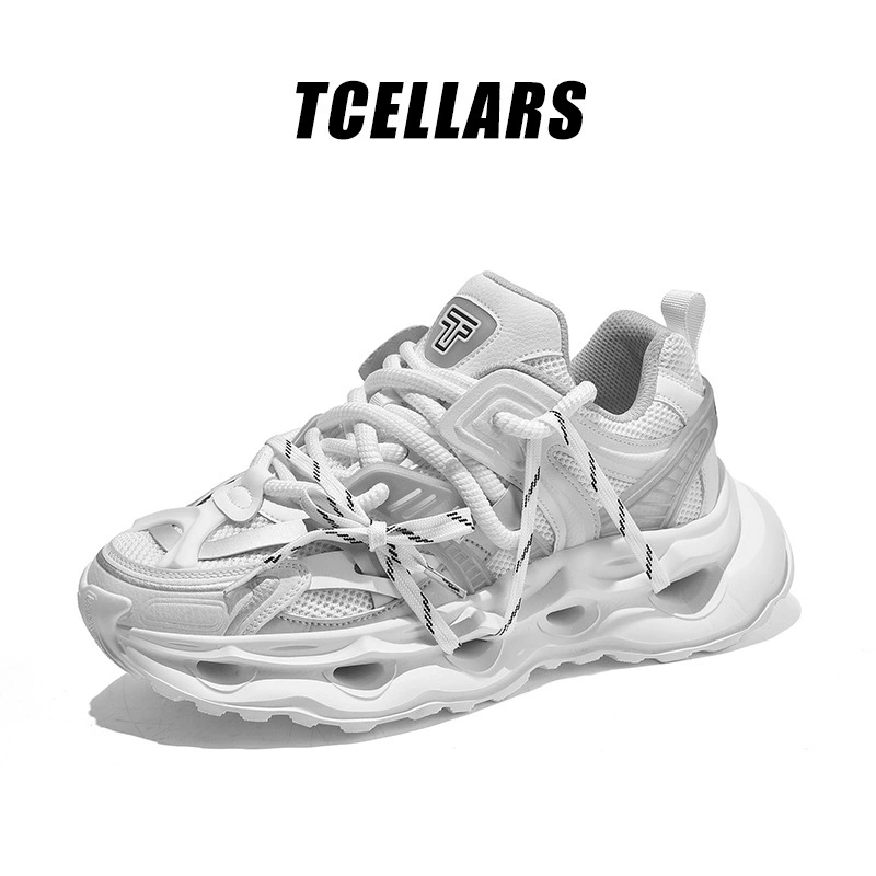Деми-сезон спортивные кроссовки TCELLARS, дышащая повседневная обувь на платформе для любимого, официальный продукт