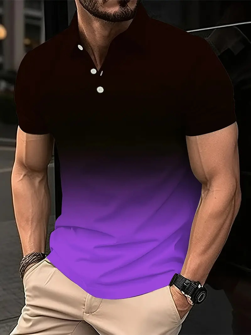 Transfronterizo europeo y americano Amazon AliExpress otoño e invierno camisa polo con botones de manga corta camisa de polo para hombre nuevo MB13