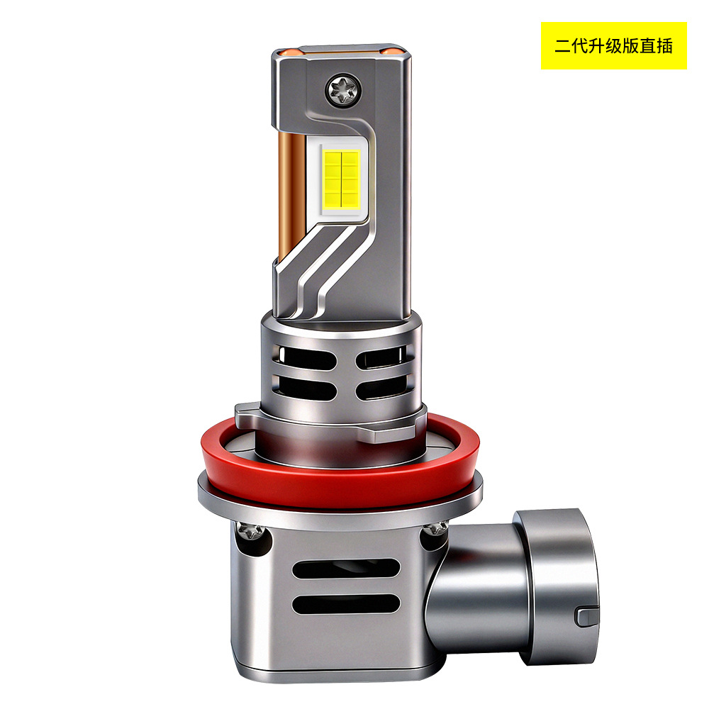 Transfronterizos nuevos automóviles led faro H7 segunda generación enchufe directo H4 lejos y cerca de los faros de alta intensidad integrados