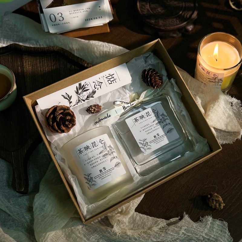 Non-fire Aromatherapy Gift Box suit Birthday Gift Bedroom Aromatherapy Candles for Teachers and Students Non-fire Aromatherapy Gift Box suit Birthday Gift Bedroom Aromatherapy Candles for Teachers and Students