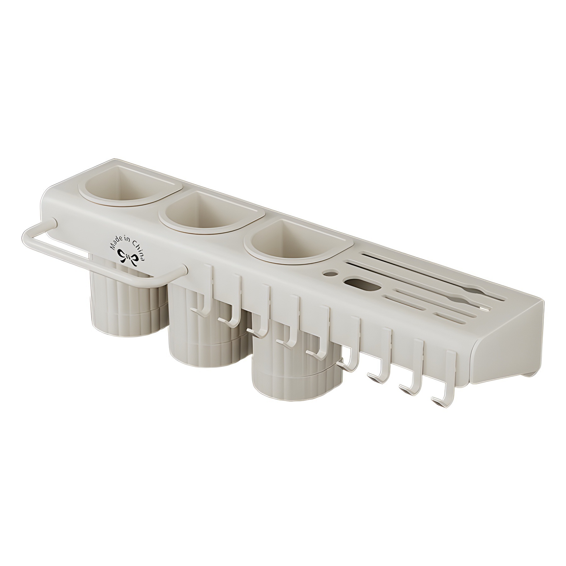 Estante de almacenamiento multifuncional Estante de cocina Estante de cocina Estante de condimento de pared sin perforación Estante de cuchillo Tabla de cortar Palillos al por mayor