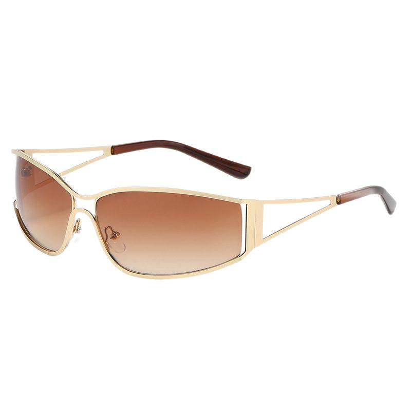 Tech-inspired Sport Sunglasses For Men With Hollow Design_voghion.com