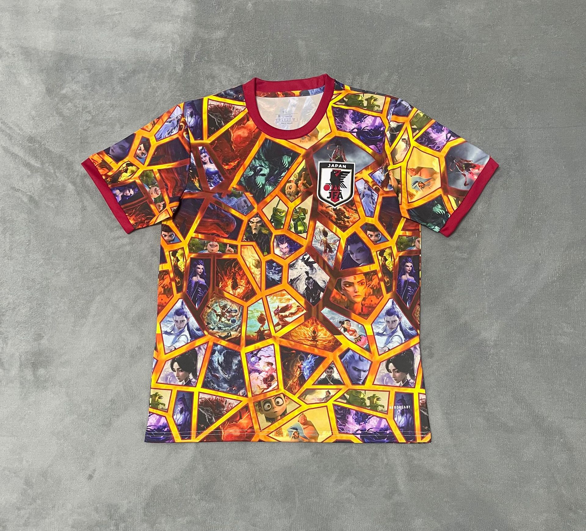 Camiseta de Fútbol de Japón para Fanáticos 24-25, Camiseta Deportiva de Manga Corta del Equipo de Fútbol de Japón