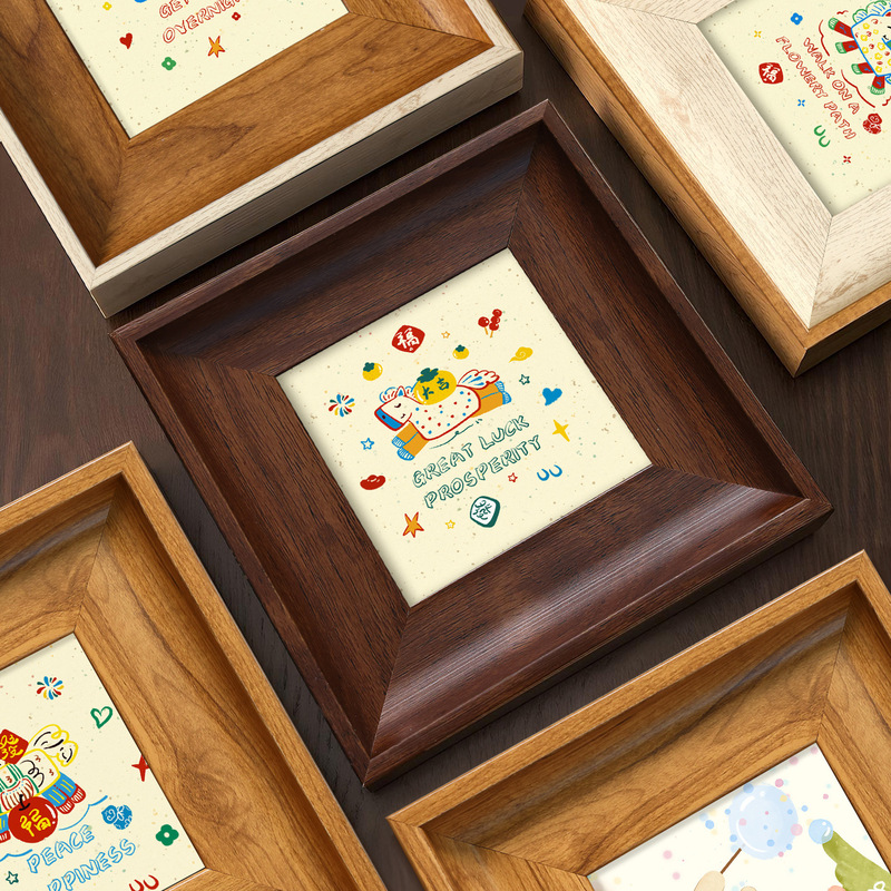 Picture Frame Empty Frame Square A4 Framed Retro Photo Frame Table Photo 6 Inches 7 Inches 8 Wall Hanging Oil Painting Display Frame Picture Frame Empty Frame Square A4 Framed Retro Photo Frame Table Photo 6 Inches 7 Inches 8 Wall Hanging Oil Painting Display Frame