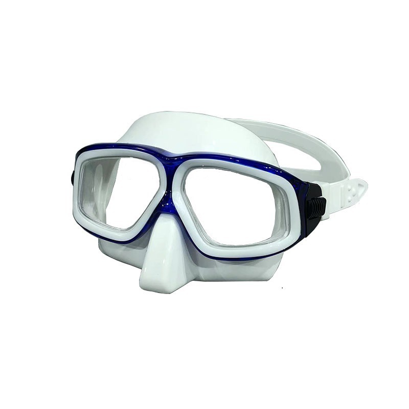 Ochelari de scufundare Ochelari de scufundare Ochelari de scufundare pentru apnee Câmp vizual larg Set de măști confortabile cu volum redus_voghion.com