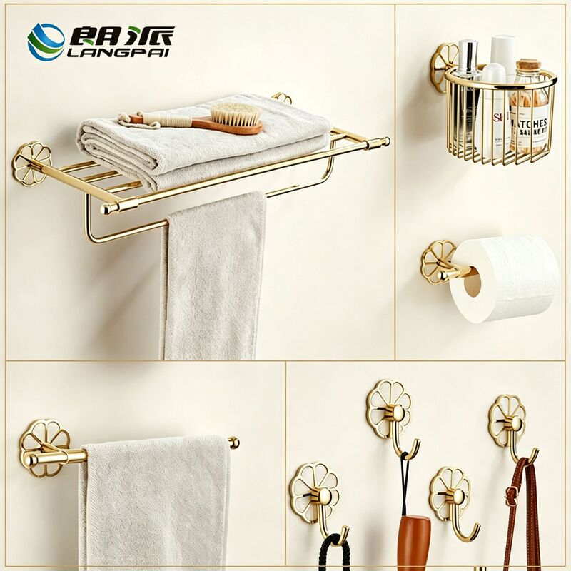 Creative Light Luxury Household Toilet Towel Rack Bathroom Rack Simple Bathroom Towel Rack Bathroom Hardware Pendant suit Creative Light Luxury Household Toilet Towel Rack Bathroom Rack Simple Bathroom Towel Rack Bathroom Hardware Pendant suit