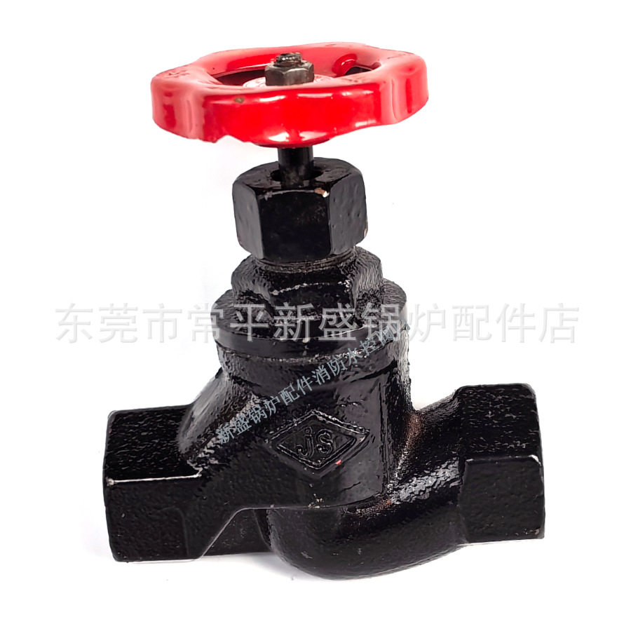 光晋J11T-16 截止阀锅炉蒸汽阀铸铁丝扣截止阀 水管暖气开关阀门