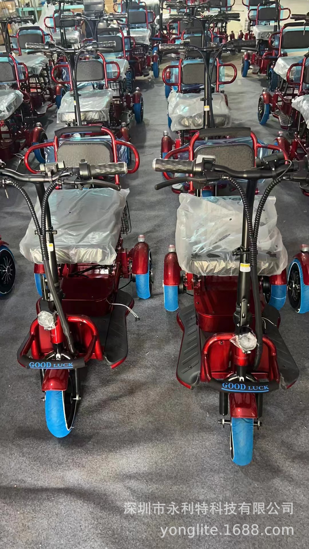 10 Electric Four-Wheeled Mobility Scooters for the Elderly, Foldable, Suitable for Daily Commuting, Motorcycle-Style Four-Wheeler, Sightseeing Vehicle