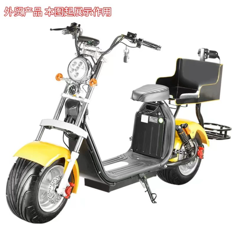 Новый двухколесный Электрический скутер для взрослых, электрический мотоцикл, двойной аккумулятор для больших шин, поддержка настройки