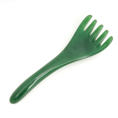 Head massage five-prong massage equipment resin beeswax five-prong neck massage massage stick factory wholesale