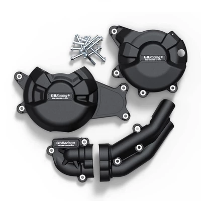 MT-07 XSR700 FZ-07 2014-2022 modified engine anti-fall protective cover side cover (Motorcycle Safety Supplies) - black